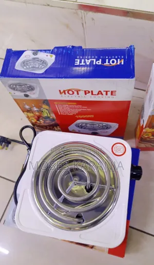 Travel-Friendly Electric Hot Plate - Easy-Clean Non-Stick