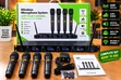 BNK 8400 4-Channel UHF Wireless Microphone System with 4 Mics - 1