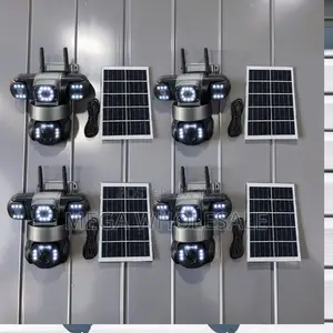 20MP 4K Solar PTZ Triple Lens Camera with 4G