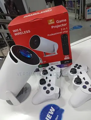 Hy300 3D Game Projector with Controller - Home Cinema
