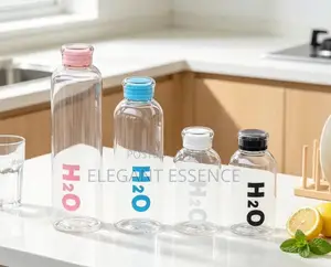 Chupa ya Maji ya H2O Glass - 500ml