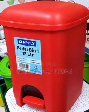 Kenpoly 18L Pedal Bin - Strong & Durable