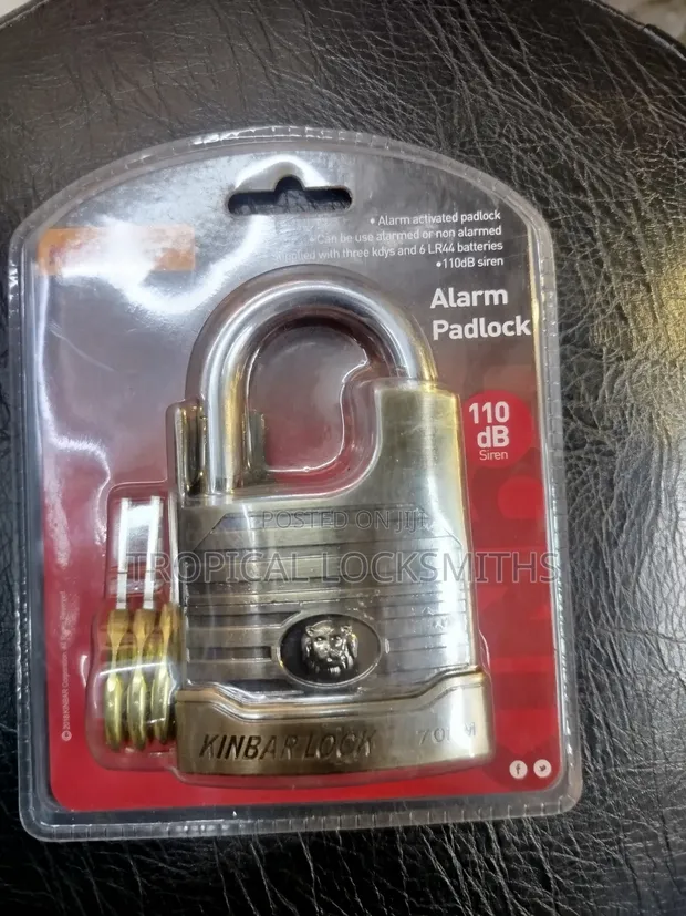 KINBAR Alarm Padlock 70mm - 1