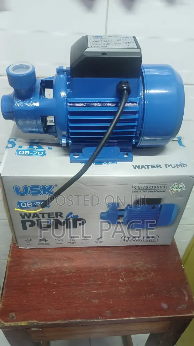 USK 0.75 HP Booster Water Pump - 1