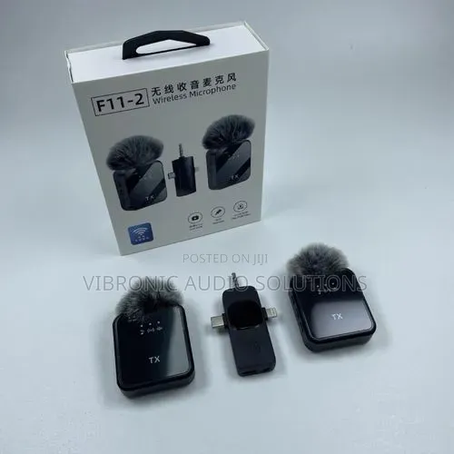 3-in-1 Wireless Lapel Microphone - 1