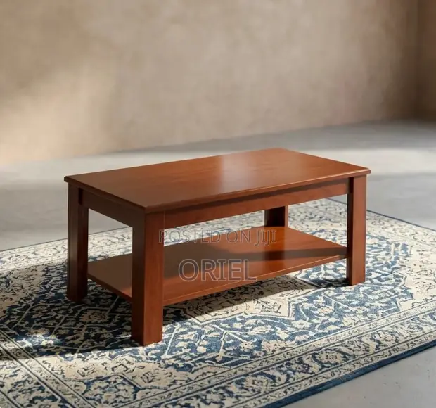 Mahogany Effect Office Coffee Table - 1.2M - 1