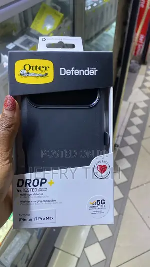 Black OtterBox Series Case for iPhone 17 Pro Max