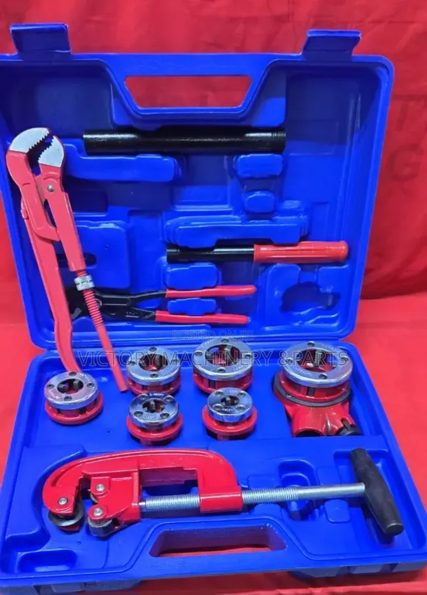 Heavy-Duty Die Stock for Pipe Threading - 1