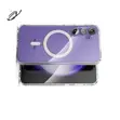 Samsung Galaxy S23 FE Magsafe Case - Crystal Clear - 2