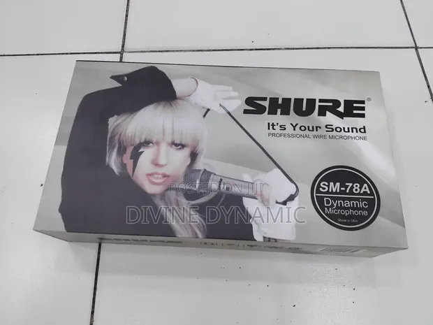 Microphone ya Shure SM-78A Coded - 1