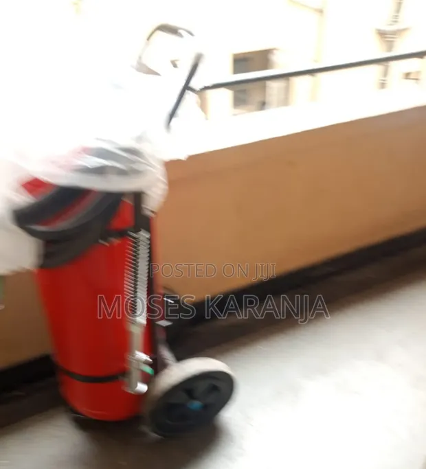 Large-Capacity Wheeled Fire Extinguisher - 1