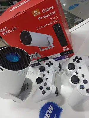 Hy300 Android 11 Wireless Gaming Controller Projector