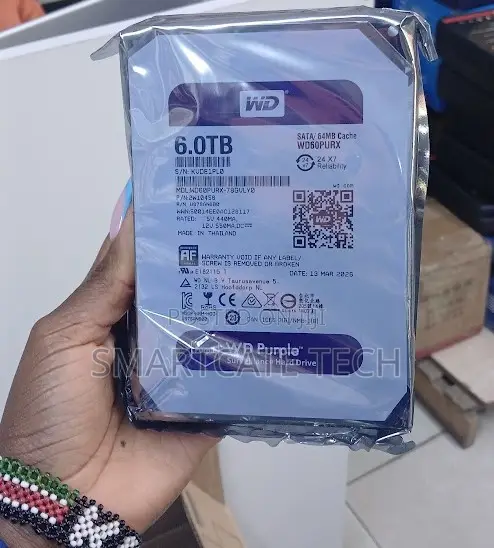 6TB Hard Disk ya Surveillance kwa Mifumo ya DVR/NVR - 1