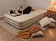 Queen Comfort Plush Airbed with Fibre & Built-in Pump - 1