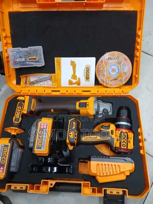 Ingco 20V Cordless 2-in-1 Combo Kit