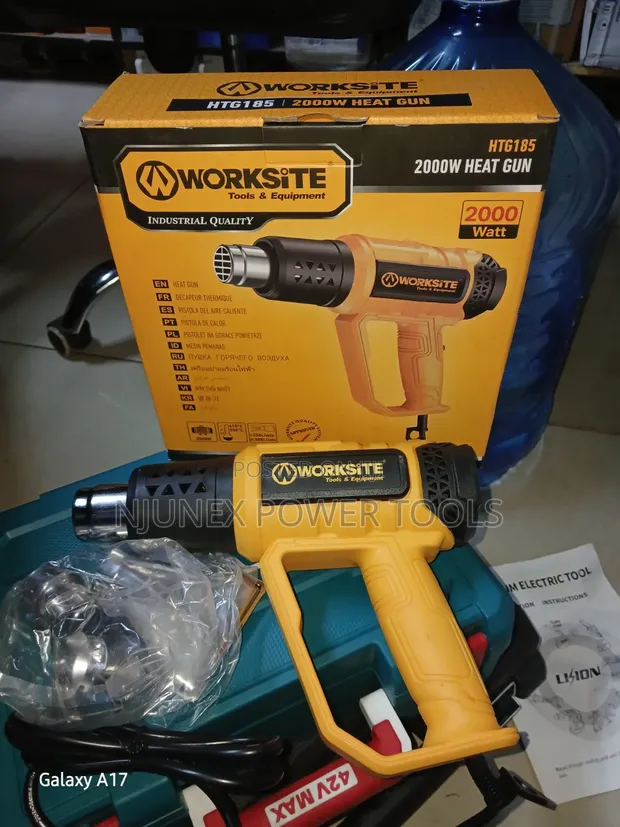 Worksite HTG185 2000W Industrial Heat Gun - 1