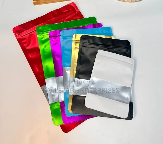 Mifuko ya Ziplock ya Aluminium - Inapatikana kwa Ukubwa 7 - 1