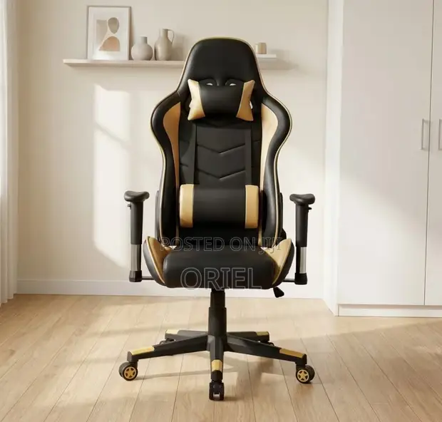 Adjustable Leather Gaming Chair - 1
