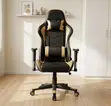 Adjustable Leather Gaming Chair - 1