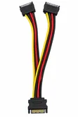 SATA Power Splitter Cable 1 to 2 - 1