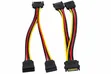 SATA Power Splitter Cable 1 to 2 - 2