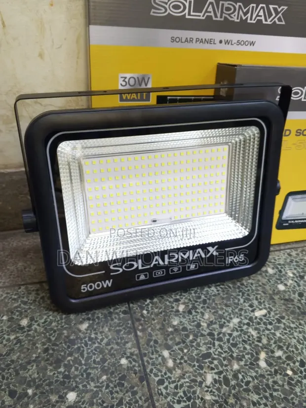 Solarmax WL-500W Solar Floodlight - 1
