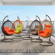 Rattan Hanging Swing Chair - Outdoor Relaxation - 4