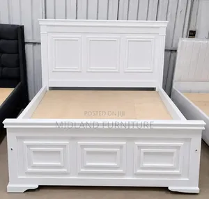 Kitanda cha Queen Size cha Mbao - Lipa Unapoletewa