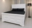 Kitanda cha Queen Size cha Mbao - Lipa Unapoletewa - 2