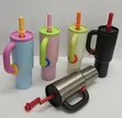 1050ml Stainless Steel Thermo Mug Tumbler with Handle - 2