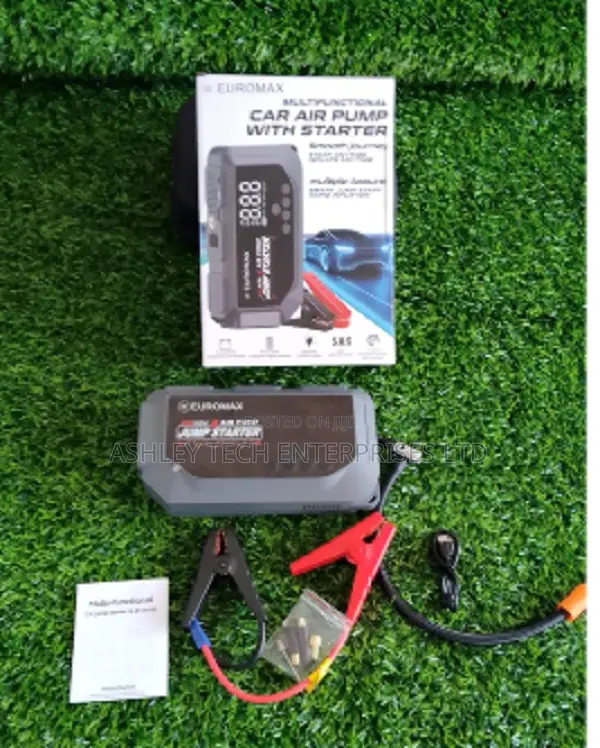Euromax Heavy Duty Car Jump Starter na Compressor - 1
