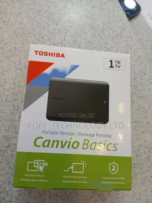 Toshiba Canvio 1TB External Hard Drive