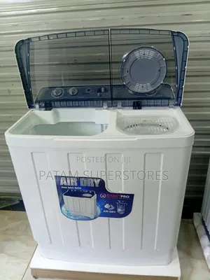 Smartpro 8kg Twin Tub Mashine ya Kufulia
