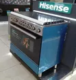 Hisense 60x90cm 6-Burner Gas Cooker HF942GEES - 1