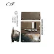 CaseMe Leather Wallet Flip Case for iPhone 14 Pro Max - Coffee - 2