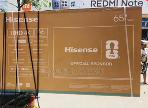Hisense 65" 4K UHD Frameless TV - Brand New