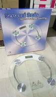 Teenee Digital Glass Bathroom Scale - Round Personal - 2