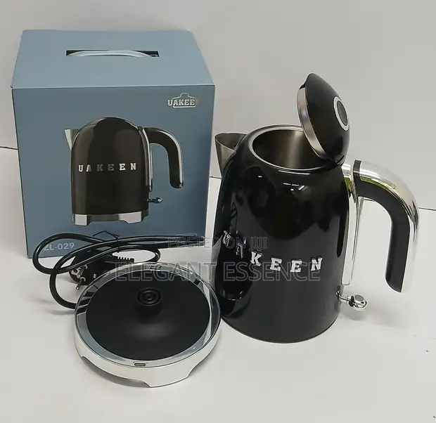 UAKEEN Kettle ya Umeme ya Chuma cha Kutuoza - 2L - 1
