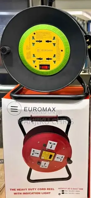 Euromax Extension Reel Cable 25mm x 50m