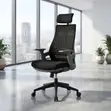 Executive Fabric High Backrest Ergonomic Office Chair - 1