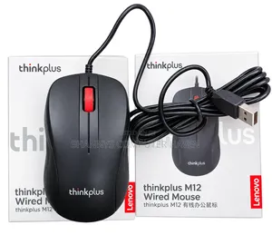 Lenovo M12 Wired USB Mouse - Brand New
