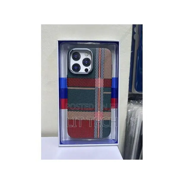 Kifuniko cha Luxo iPhone 15 Pro Max cha Carbon Fiber - 1