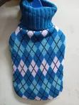 2L Hot Water Bottle with Knitted Cover - 1
