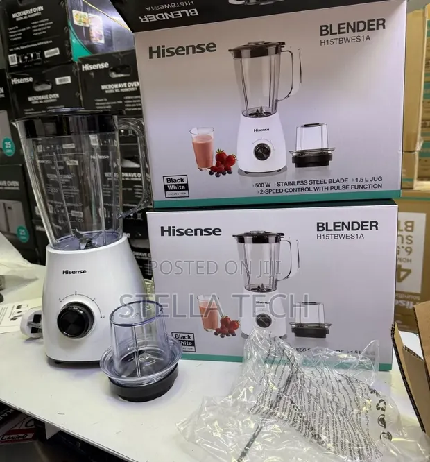 Hisense Blender ya Umeme ya 2-in-1 - 1