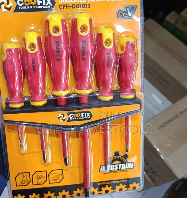 6pcs Insulated Screwdriver Set - 1