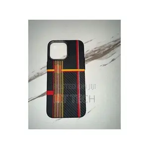 Luxo Carbon Fibre Tribal MagSafe Case kwa iPhone 15 Plus / 14 Plus