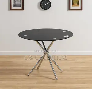 Round Glass Dining Table