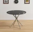 Round Glass Dining Table - 1