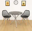 Round Glass Dining Table - 2
