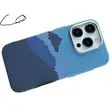 Kifuniko cha Luxo Carbon Fibre Tribal MagSafe kwa iPhone 15 Pro Max - 1